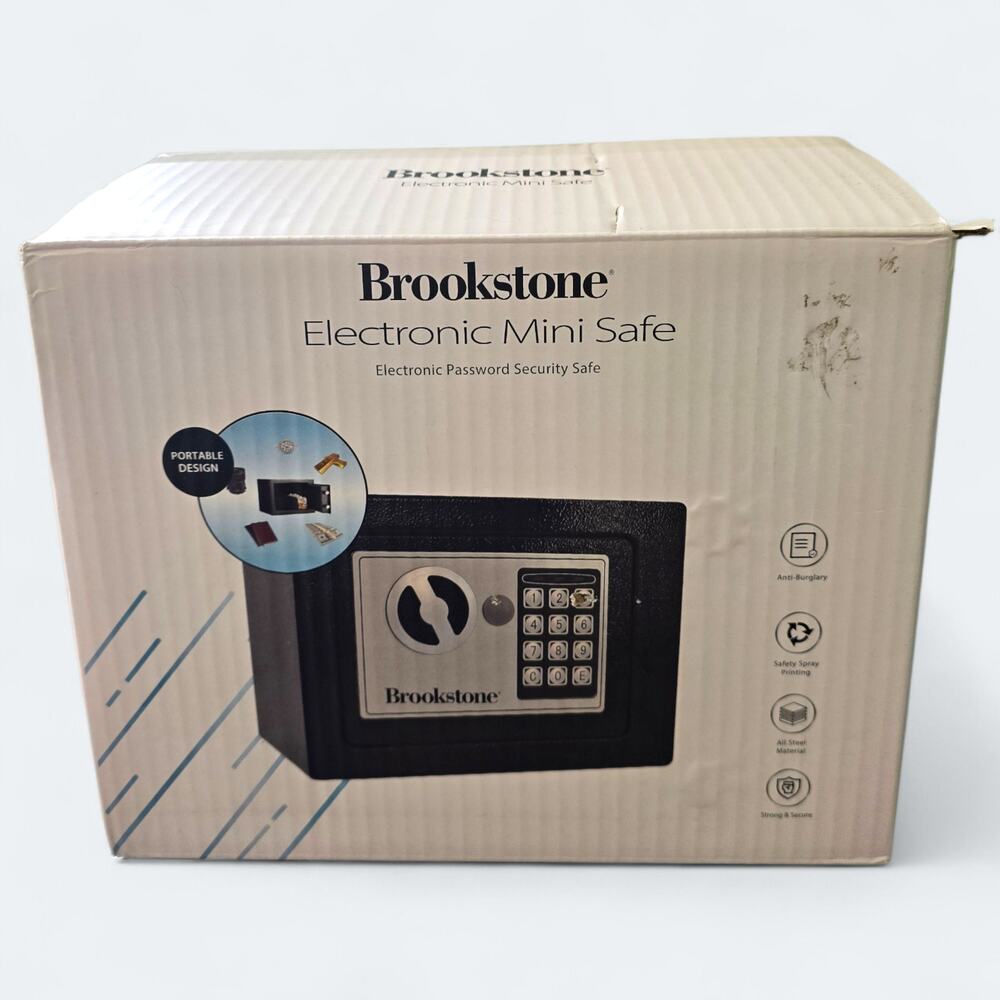 Brookstone Electronic Mini Safe